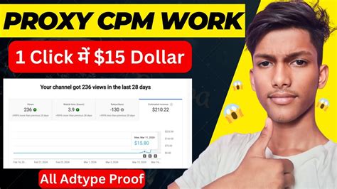 I D Dollars Proxy Cpm Work Free Proxy For Cpm Work