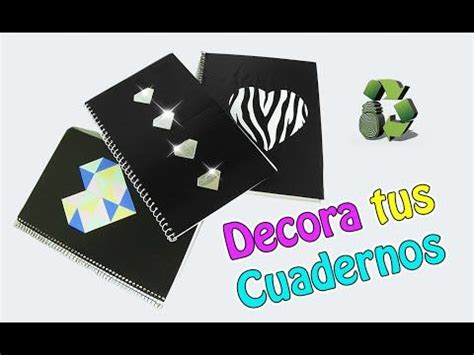 DIY 5 Formas para Forrar y decorar tus Cuadernos Blooper FÁCIL