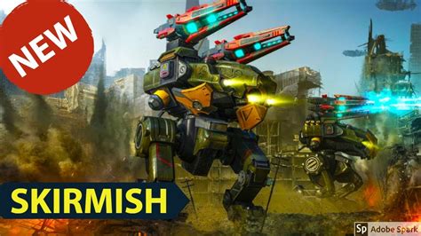 War Robots Skirmish Mode Ao Guang Ares Bulwark Loki Mender