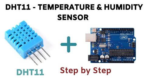 Dht11 Temperature And Humidity Sensor With Arduino Youtube