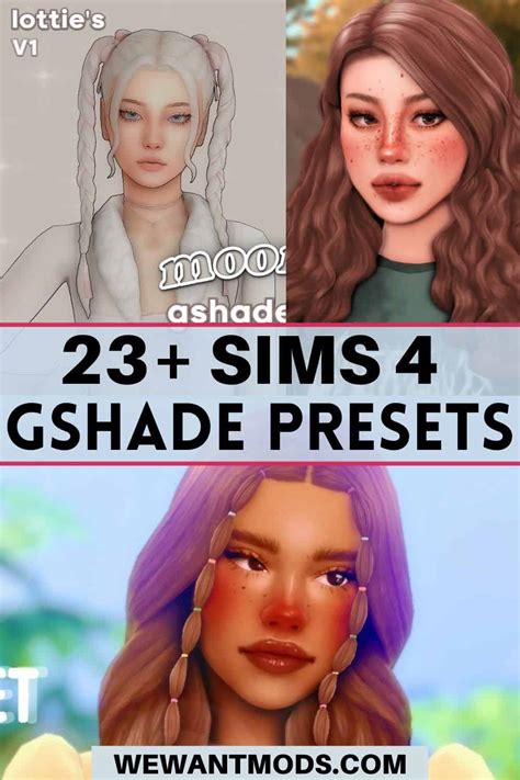 Sims 4 Gshade Presets