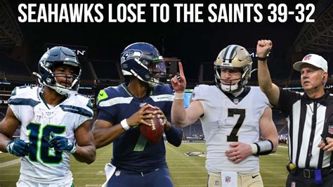 Seattle Seahawks VS New Orleans Saints Postgame Stream YouTube