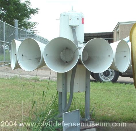 Civil Defense Museum Warning Sirens Federal Sirens