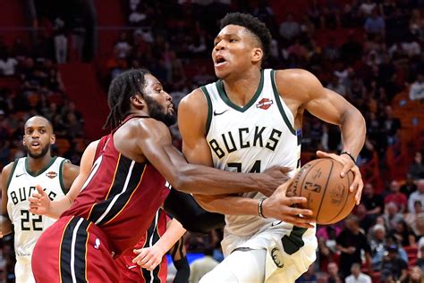 Giannis Antetokounmpo Offers Big Compliment For Entire Miami Heat Squad