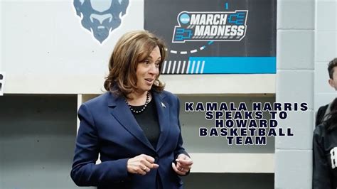 Vp Kamala Harris Delivers Postgame Message To Howard University After