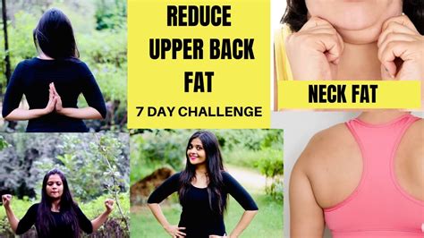 Reduce Upper Back Size Neck Fat Workout 7 Day Challenge Somya