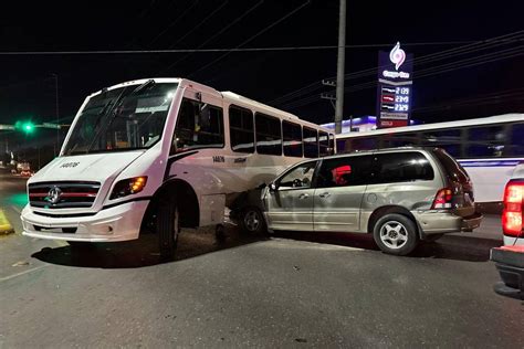 Saltillo Detienen A Conductor Por Ocasionar Accidente Al Circular En