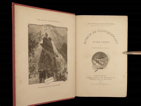 Robur Le Conquerant By VERNE Jules Near Fine Hardcover 1886 1st