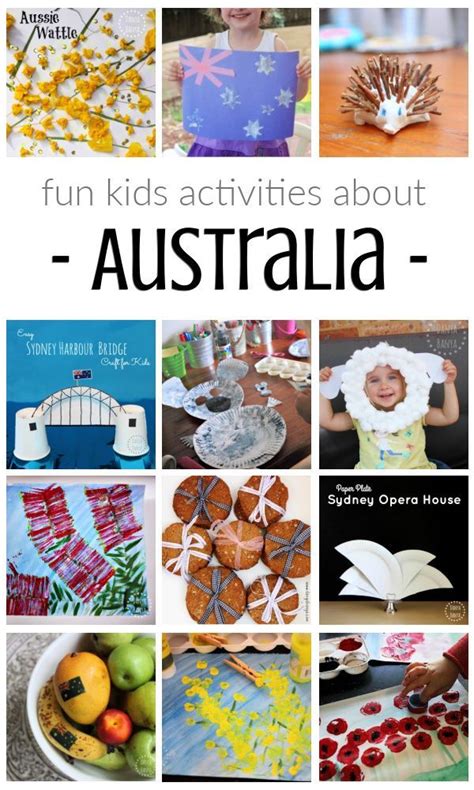 Australia activities for kids – Artofit