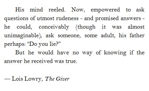 The Giver Quotes - ShortQuotes.cc