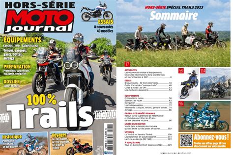 Le Hors S Rie Sp Cial Trails De Moto Journal Est En Kiosque Moto