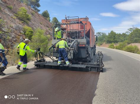 Obras De Pavimentaci N Para Mejorar La Seguridad Vial En La Carretera A