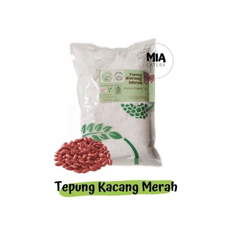 Jual Tepung Kacang Merah Lingkar Organik Gram Red Bean Tepung