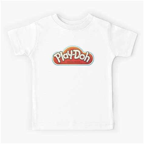 Vintage Play Doh Logo Kids T Shirt By Drubdrub Redbubble