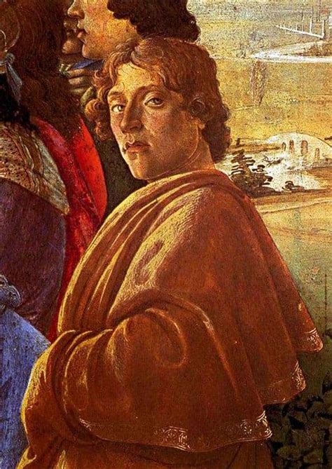 Description Of The Painting By Sandro Botticelli Self Portrait” ️