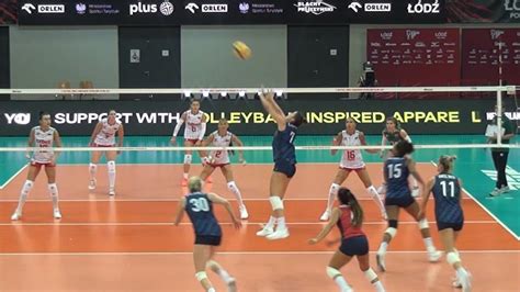 Lauren Carlini Setter Usa Volleyball Vs Bulgaria Youtube