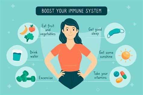 Infographic With Tips To Boost Your Immune System Download Free