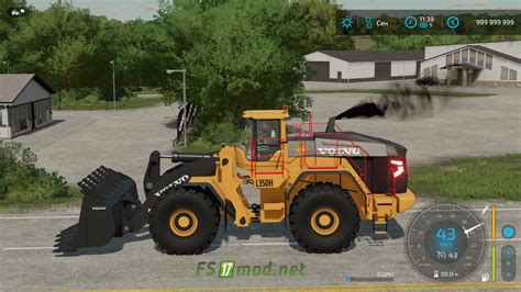 Мод на Volvo L 350h Mining Loader для Фарминг Симулятор 22