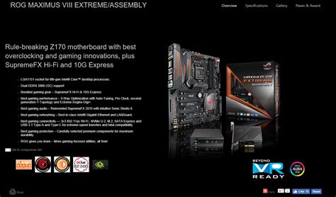 Asus Rog Maximus Viii Extreme Assembly Review Asus Rog Maximus Viii