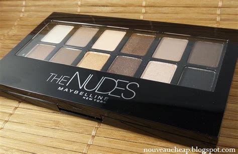 Swatches And Comparisons New Maybelline The Nudes Palette Nouveau Cheap