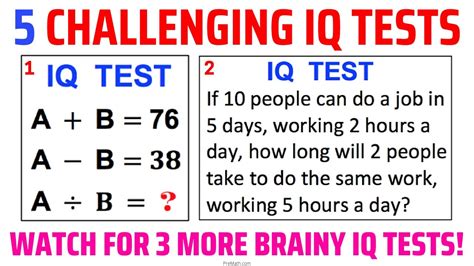 Answers For Iq Test Questions Iq Test Questions Answers