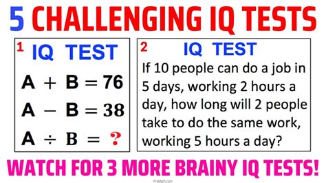 Iq Test Exam With Answers Iq Test Questions And Answers