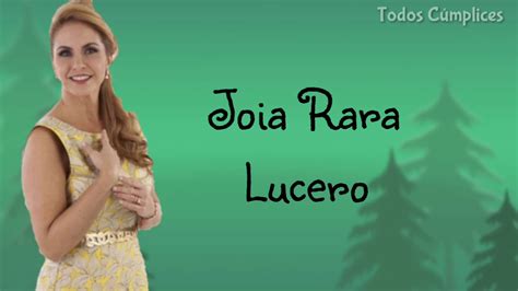 Joia Rara Lucero Carinha De Anjo LETRA YouTube Music