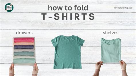 How To Fold T Shirts Youtube