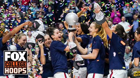 Uconn Womens Hoops Hoist The Big East Championship Trophy Cbb On Fox