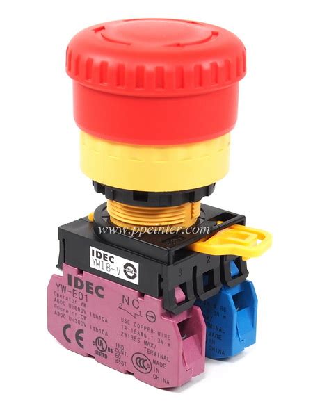 Idec Emergency Stop Switch Yw1b V4e