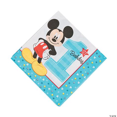 Disney Mickeys Fun To Be One Luncheon Napkins Oriental Trading