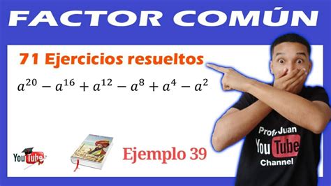 FACTOR COMÚN MONOMIO ejercicios resueltos DEL ÁLGEBRA Súper