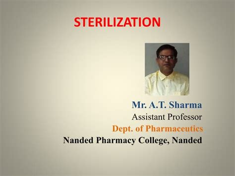 Sterilization | PPT