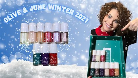 Olive And June Winter 2021 Collection The Perfect T Box Review With Live Swatches And