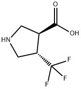 3S 4S 4 Trifluoromethyl Pyrrolidine 3 Carboxylic Acid 1909288 71 6