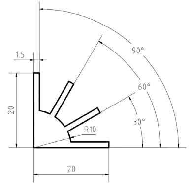 2D diagram of the printed model | Download Scientific Diagram