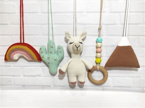 Lama toy Llama stuffed animal Llama kids Baby gym toy Baby | Etsy