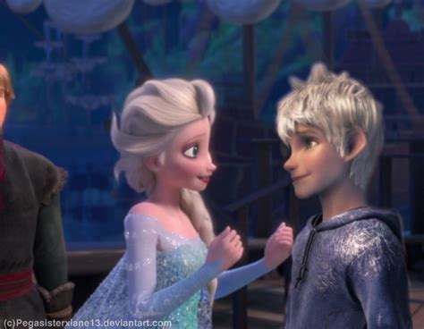 My Story On Jelsa Elsa And Jack Frost Fanpop