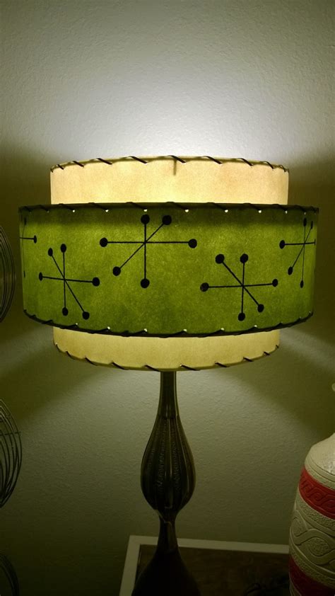 Mid Century Vintage Style Tier Fiberglass Lamp Shade Etsy