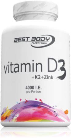 Best Body Nutrition Vitamin D K Zinc Immunit T St Rken Notino At