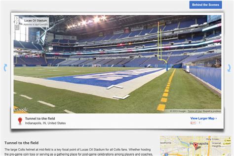 Is nowhere safe from Google Maps? See Colts stadium