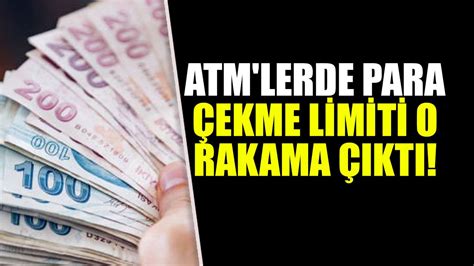 Atm Lerde Para Ekme Limiti O Rakama Kt Kocaeli Bar Gazetesi