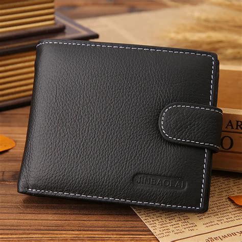 2018 Men 100 Genuine Cowhide Leather Wallet Men Clip Wallets Brand