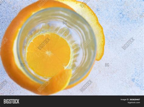 Glass Orange Slice Image And Photo Free Trial Bigstock