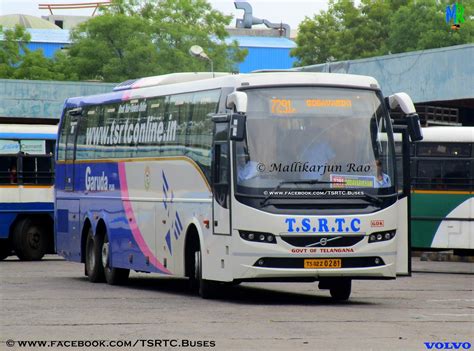 TSRTC GARUDA PLUS Buses VOLVO B9R I Shift And Scania 13 7m