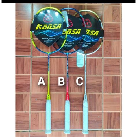 Jual Raket Badminton Raket Kansa Power Made In Taiwan Gr Lbs