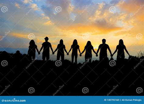 Group Of People Holding Hands Team Unity Stock Photo Image Of Female