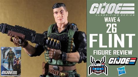 Gi Joe Classified Series 26 Flint Wave 4 Figure Review Youtube