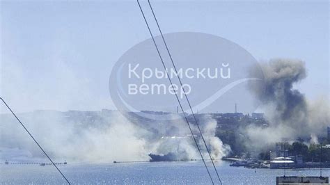 Ukraine Strikes Russias Black Sea Fleet Headquarters