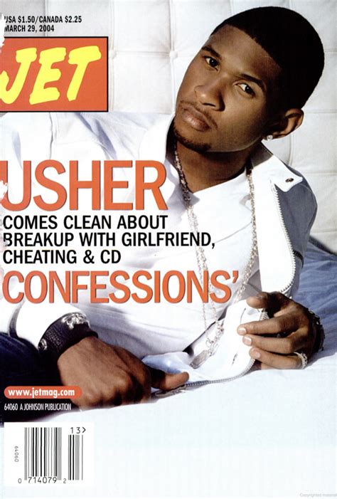 URIV : Usher on the cover of Jet Magazine (1998 - 2008)